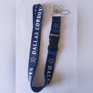 Dallas Cowboys Blue Lanyard